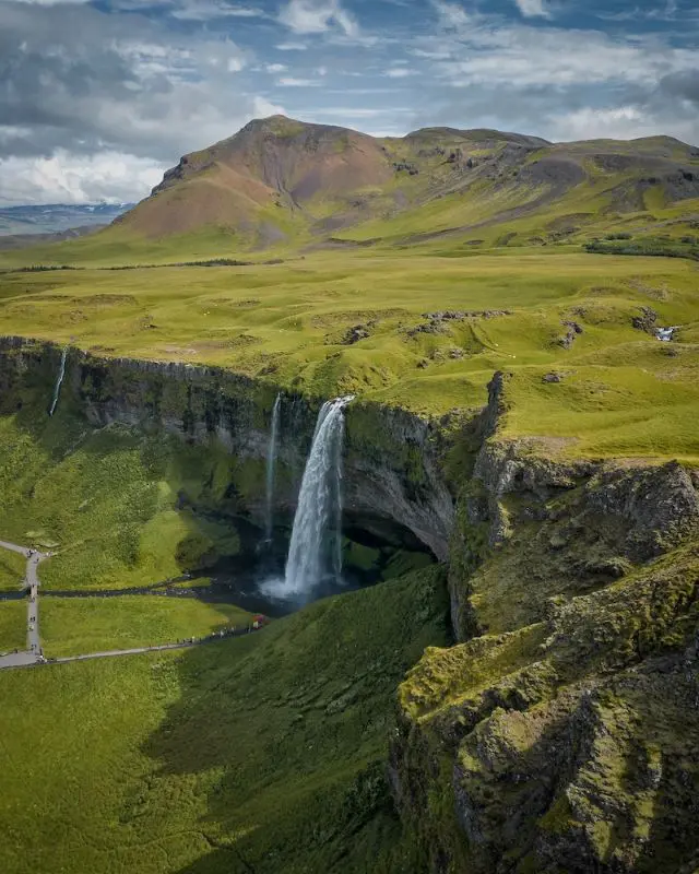 The Iceland Trail - Seljalandsfoss Wandelen in IJsland over de laugavegur trail