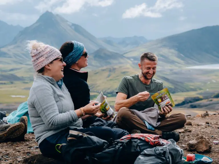 Wandelen in IJsland over de laugavegur trail