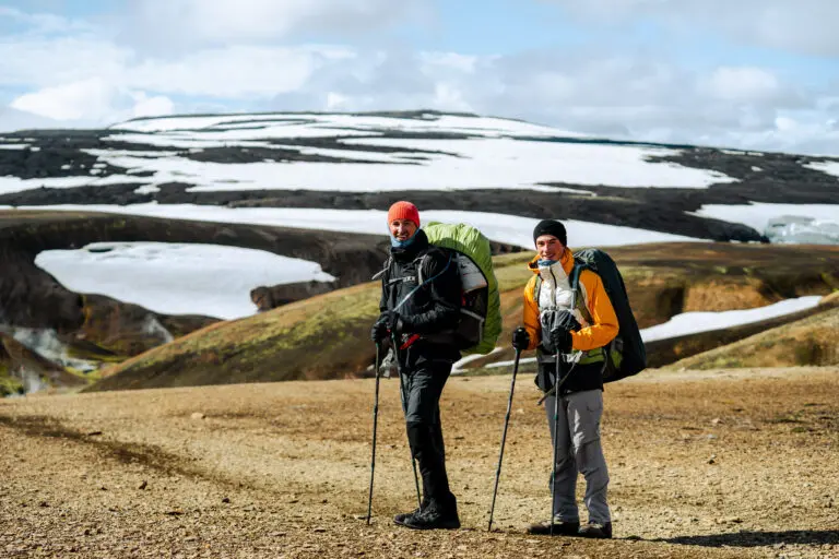 Hiking in Iceland on the Laugavegur trail