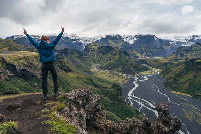 Wandelen in IJsland over de laugavegur trail