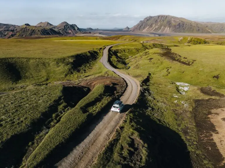 hiking in Iceland on the Laugavegur trail