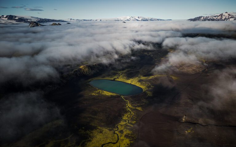 Wandelen in IJsland over de laugavegur trail