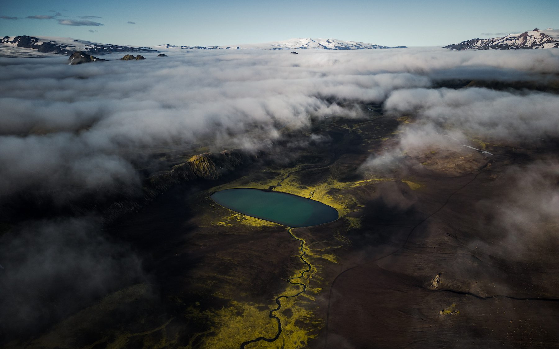 Wandelen in IJsland over de laugavegur trail