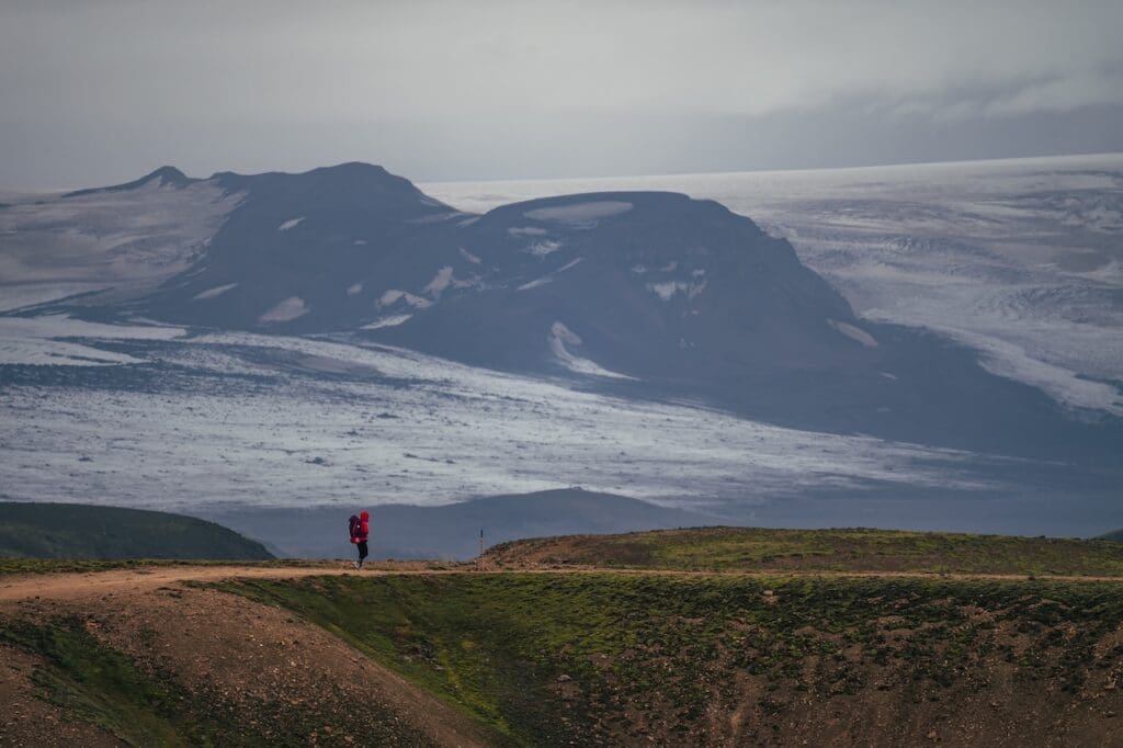 Wanderung auf dem Laugavegur in Island
