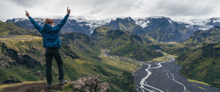 Hiking in Iceland on the Laugavegur trail