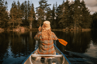 Die Kanutour - paddeln in Schweden